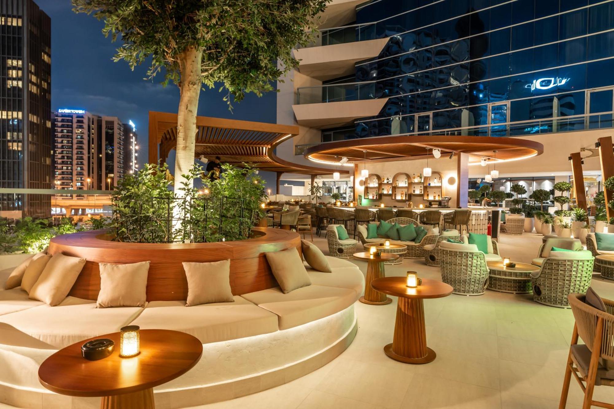 מלון The First Collection Dubai Business Bay מראה חיצוני תמונה "The Sky Lounge" at the address